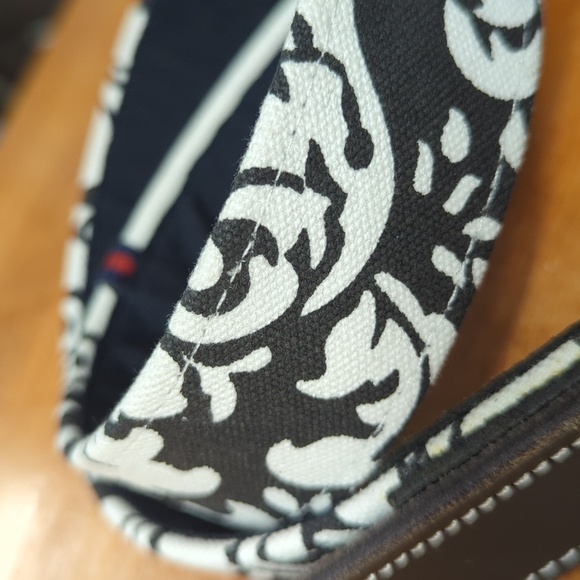 Equine Couture Black Leather and Canvas Belt Women's S - Picture 5 of 8